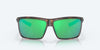 [Green Mirror Polarized Glass Lenses, Matte Tortoise Frame]