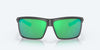 [Green Mirror Polarized Glass Lenses, Matte Gray Frame]