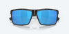 [Blue Mirror Polarized Glass Lenses, Tiger Shark Frame]