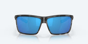 Blue Mirror Polarized Glass Lenses, Tiger Shark Frame