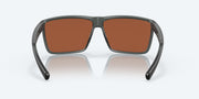 Green Mirror Polarized Glass Lenses, Matte Smoke Crystal Frame