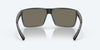 [Blue Mirror Polarized Glass Lenses, Matte Smoke Crystal Fade Frame]