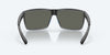 [Gray Silver Mirror Polarized Glass Lenses, Matte Smoke Crystal Fade Frame]