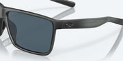 Gray Polarized Polycarbonate Lenses, Matte Smoke Crystal Frame