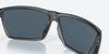 [Gray Polarized Polycarbonate Lenses, Matte Smoke Crystal Frame]