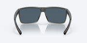 Gray Polarized Polycarbonate Lenses, Matte Smoke Crystal Frame