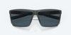 [Gray Polarized Polycarbonate Lenses, Matte Smoke Crystal Frame]