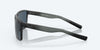 [Gray Polarized Polycarbonate Lenses, Matte Smoke Crystal Frame]