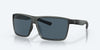 [Gray Polarized Polycarbonate Lenses, Matte Smoke Crystal Frame]