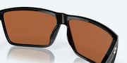 Green Mirror Polarized Polycarbonate Lenses, Shiny Black Frame