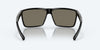 [Blue Mirror Polarized Glass Lenses, Shiny Black Frame]