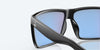 [Green Mirror Polarized Glass Lenses, Black Frame]