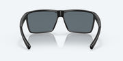 Blue Mirror Polarized Polycarbonate Lenses, Matte Black Frame