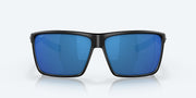 Blue Mirror Polarized Polycarbonate Lenses, Matte Black Frame