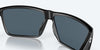 [Gray Polarized Polycarbonate Lenses, Matte Black Frame]