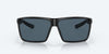 [Gray Polarized Polycarbonate Lenses, Matte Black Frame]