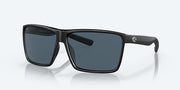 Gray Polarized Polycarbonate Lenses, Matte Black Frame