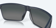 Gray Gradient Polarized Glass Lenses, Midnight Blue Frame