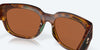 [Green Mirror Polarized Polycarbonate Lenses, Shiny Palm Tortoise Frame]