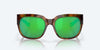 [Green Mirror Polarized Polycarbonate Lenses, Shiny Palm Tortoise Frame]