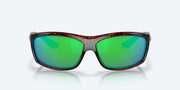 Green Mirror Polarized Polycarbonate Lenses, Tortoise Frame