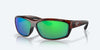 [Green Mirror Polarized Polycarbonate Lenses, Tortoise Frame]