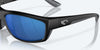 [Blue Mirror Polarized Polycarbonate Lenses, Matte Black Frame]