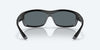 [Blue Mirror Polarized Polycarbonate Lenses, Matte Black Frame]