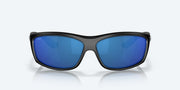 Blue Mirror Polarized Polycarbonate Lenses, Matte Black Frame