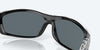 [Blue Mirror Polarized Polycarbonate Lenses, Silver Frame]