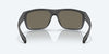 [Blue Mirror Polarized Glass Lenses, Matte Gray Frame]