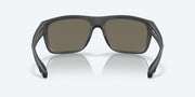 Blue Mirror Polarized Glass Lenses, Matte Gray Frame