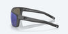 [Blue Mirror Polarized Glass Lenses, Matte Gray Frame]