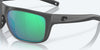 [Green Mirror Polarized Glass Lenses, Matte Gray Frame]