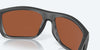 [Green Mirror Polarized Glass Lenses, Matte Gray Frame]