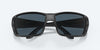 [Gray Polarized Polycarbonate Lenses, Blackout Frame]