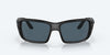 [Gray Polarized Polycarbonate Lenses, Blackout Frame]