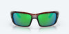 [Green Mirror Polarized Polycarbonate Lenses, Tortoise Frame]