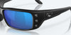 [Blue Mirror Polarized Glass Lenses, Blackout Frame]