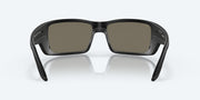 Blue Mirror Polarized Glass Lenses, Blackout Frame