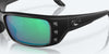 [Green Mirror Polarized Glass Lenses, Blackout Frame]