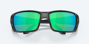 Green Mirror Polarized Glass Lenses, Blackout Frame