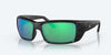 [Green Mirror Polarized Glass Lenses, Blackout Frame]