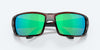 [Green Mirror Polarized Glass Lenses, Tortoise Frame]