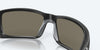 [Blue Mirror Polarized Glass Lenses, Matte Black Frame]