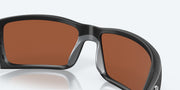 Green Mirror Polarized Glass Lenses, Matte Black Frame