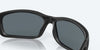 [Blue Mirror Polarized Polycarbonate Lenses, Blackout Frame]