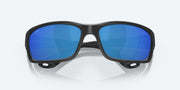 Blue Mirror Polarized Polycarbonate Lenses, Blackout Frame