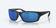 Blue Mirror Polarized Polycarbonate Lenses, Blackout Frame