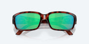 Green Mirror Polarized Glass Lenses, Tortoise Frame